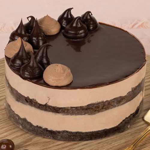 Eggless Chocolate Cake